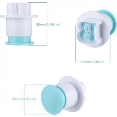 Dortisimo Plastové vypichovače Abeceda velká (26 ks) – Hledejceny.cz