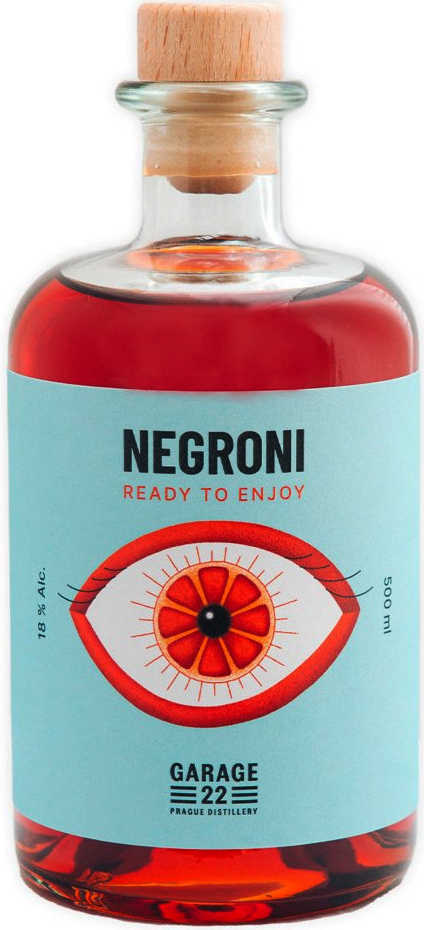 Garage22 Negroni 0,5l 18% (holá láhev)