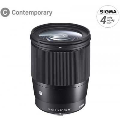 SIGMA 16mm f/1.4 DC DN Contemporary Canon M