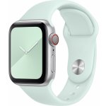 FIXED Silicone Strap na Apple Watch 38/40/41 mm , světle zelený FIXSST-434-LGGRE – Zboží Živě