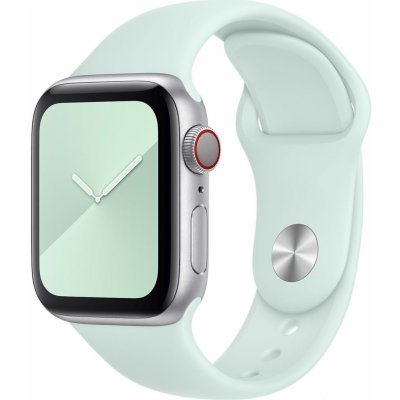 FIXED Silicone Strap na Apple Watch 38/40/41 mm , světle zelený FIXSST-434-LGGRE – Zboží Živě