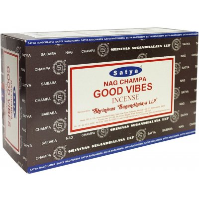 Shrinivas Satya Vonné tyčinky Good Vibes Dobré vibrace 15 g – Zboží Dáma