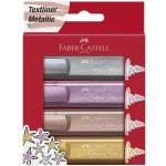 Faber-Castell 46 Metallic sada 4 ks 154640 – Zboží Dáma