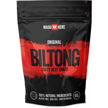 Maso Here Hovězí Biltong Originál 40 g