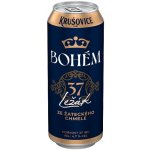 Krušovice 11,5 BOHÉM 4,7,% 0,5 l (plech) – Zbozi.Blesk.cz