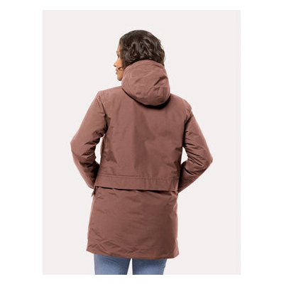 Jack Wolfskin Tempelhof Coat 1116151 bordo