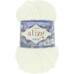 Alize Velluto 55 bílá – Zboží Dáma