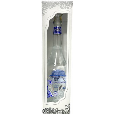 Vodka Krystal v decanteru 40% 1 l (karton) – Hledejceny.cz