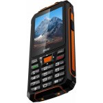 EVOLVEO StrongPhone Z6 Black Orange – Zboží Živě