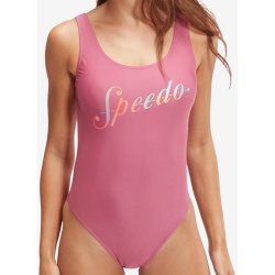 Speedo Logo Deep UBK 1PC PT AF pink