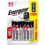 Energizer Max AA 6ks E303328500 – Zboží Mobilmania