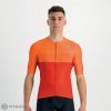 Cyklistický dres SPORTFUL Light pro jersey chili red carrot