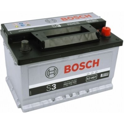 Bosch S3 12V 70Ah 640A 0 092 S30 070 – Zboží Mobilmania