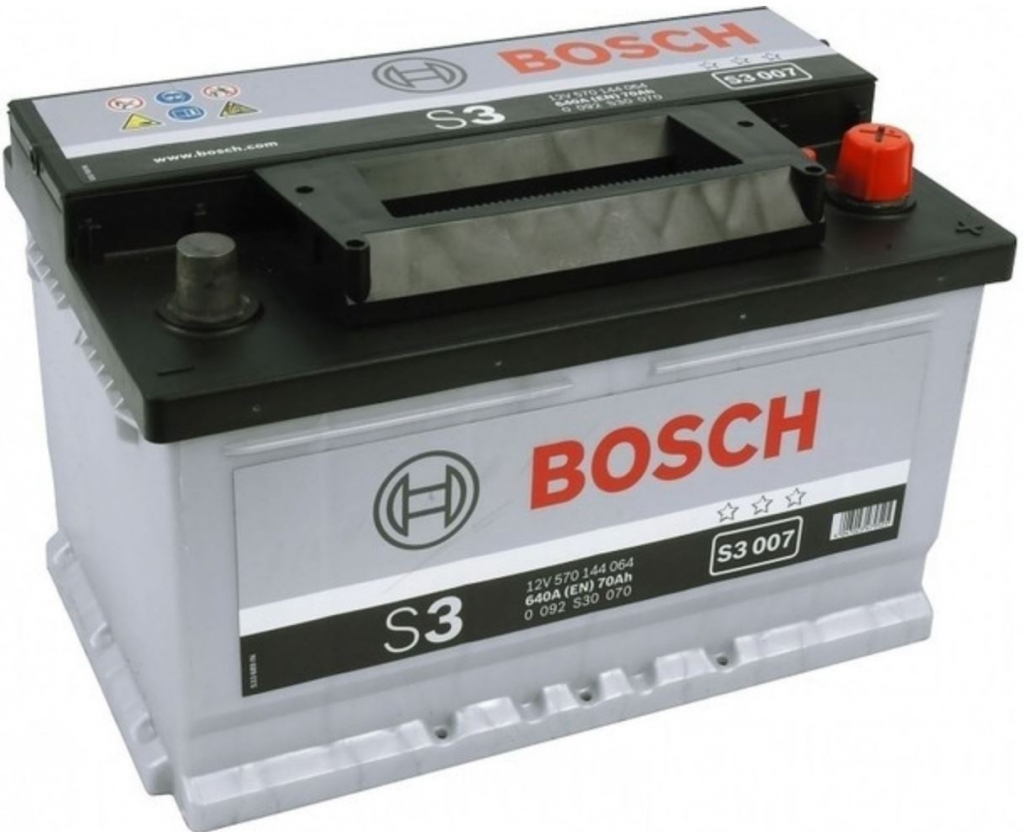 Bosch S3 12V 70Ah 640A 0 092 S30 070 od 1 880 Kč - Heureka.cz