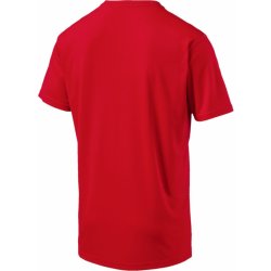 Puma tričko Essential Cat Tee červené