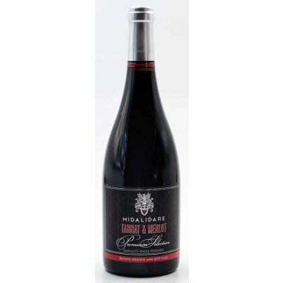 Midalidare Estate Premium Selection Tannat x Merlot červená 2023 14,5% 0,75 l (holá láhev) – Hledejceny.cz