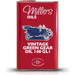 Millers Oils Vintage Green Gear Oil 140 1 l