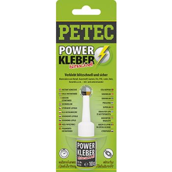 PETEC 93410 Superrychlé univerzální lepidlo 10g