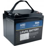 A2D2 LiFePO4 12,8V 50Ah LFA2-12V050C10-M6B3 – Sleviste.cz