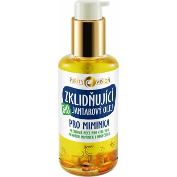 Purity Vision BIO Zklidňující jantarový olej pro miminka 95 ml