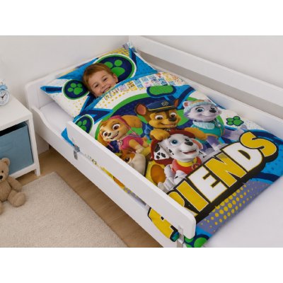 Setino Dětské bavlněné povlečení Friends modré 90 x 140 cm – Sleviste.cz