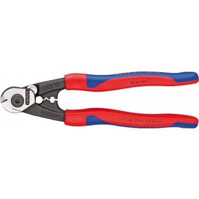 Nůžky na kabely a drátěná lana, Knipex 190mm – Zbozi.Blesk.cz