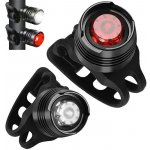 LED21 ZD114 PŘEDNÍ A ZADNÍ SVÍTILNA NA KOLO – Zboží Dáma