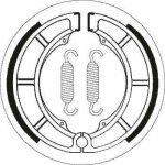 Brzdové pakny MR3 zadní SUZUKI VZ 800 Marauder rok 97-04 | Zboží Auto