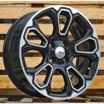Racing Line B1136 7x17 4x108 ET37,5 black polished | Zboží Auto