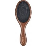 Sibel Decopad oválný dřevěný kartáč na vlasy s kančími a nylonovými štětinami 8470122 24 x 8 cm – Zboží Dáma