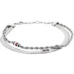 Tommy Hilfiger Dvojitý ocelový náramek Layered 2780981 – Zboží Dáma