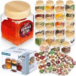 Vilde 22 Nádoby na koření skleněná nádoba 100 ml 24 ks – Zboží Dáma