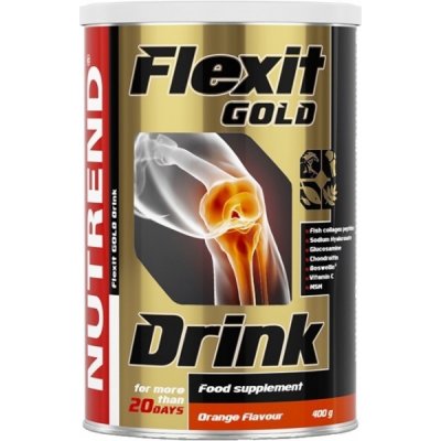 Nutrend Flexit Gold Drink 400 g pomeranč Varianta: Nutrend Flexit Gold Drink 400 g černý rybíz