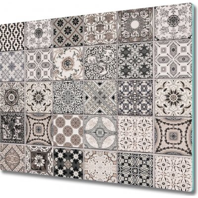 Sklenena krajeci deska Keramické dlaždice 60x52 cm – Zboží Mobilmania