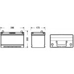 Exide START-STOP EFB 12V 95Ah 800A EL955 | Zboží Auto