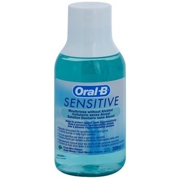 Oral B Sensitive ústní voda pro citlivé zuby příchuť Fresh Mint 300 ml