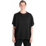 Northfinder Dámské turistické bavlněné triko oversize JUDY černá – Zboží Dáma