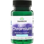 Swanson Chromium Chelated 200 mcg 180 kapslí – Hledejceny.cz