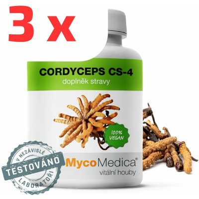 MycoMedica Cordyceps CS-4 3 x 90 kapslí – Hledejceny.cz