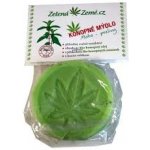 Zelená Země Konopné mýdlo peelingové Máta 80 g – Zboží Mobilmania