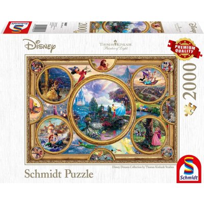 Schmidt Disney koláž 2000 dílků