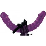 Fetish Fantasy Vibrating Double Delight Strap On – Zboží Dáma