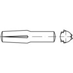 TOOLCRAFT TO-5437779 násuvný rýhovaný kolík 1.5 mm ocel 250 ks – Hledejceny.cz