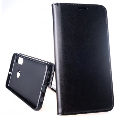 Pouzdro Magnet Book Flexi Huawei P30 Lite Černé – Zboží Živě