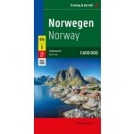 Norsko 1:600 000 / silniční mapa – Sleviste.cz
