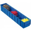 Úložný box Allit Plastový regálový box ShelfBox 91 x 500 x 81 mm modrý