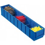 Allit Plastový regálový box ShelfBox 91 x 500 x 81 mm modrý – Hledejceny.cz