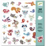 Djeco Samolepky Malí kamarádi 160 ks – Zboží Dáma