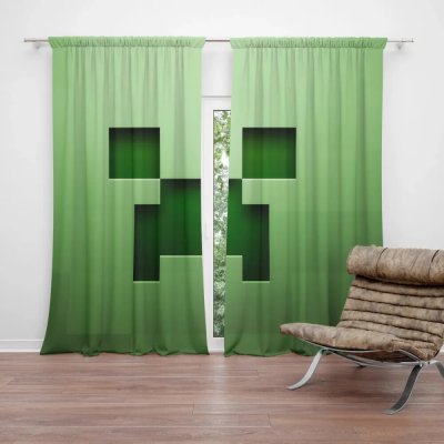 Závěs Green Blocks: 2ks 140x250cm – Hledejceny.cz