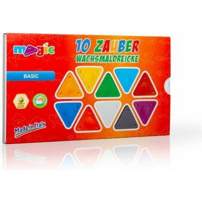 WPL GMBH GERMANY Sada magické trojboké voskovky Basic 10ks – Zbozi.Blesk.cz